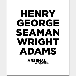 Arsenal Legends Posters and Art